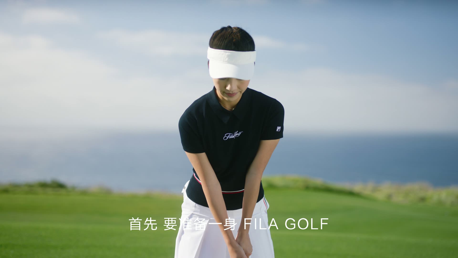 FILA campaign with Lily He — still